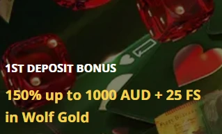 1st deposit bonus